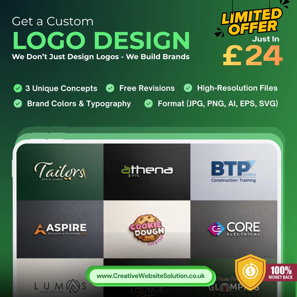 Creative Website Solution Facebook ad: Transform Your Business Identity Today