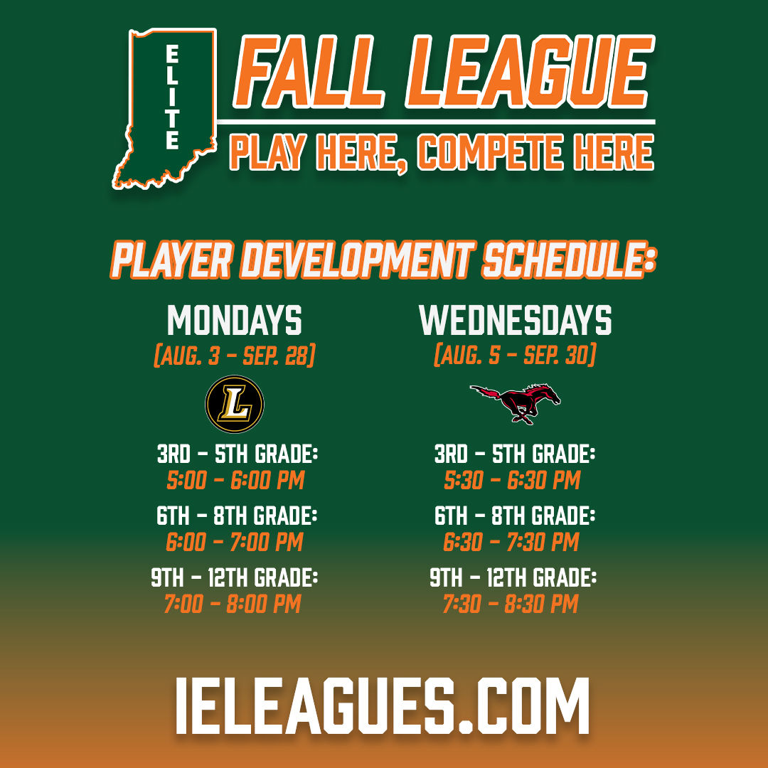 Indiana Elite Leagues Facebook ad: Get in the Action Today