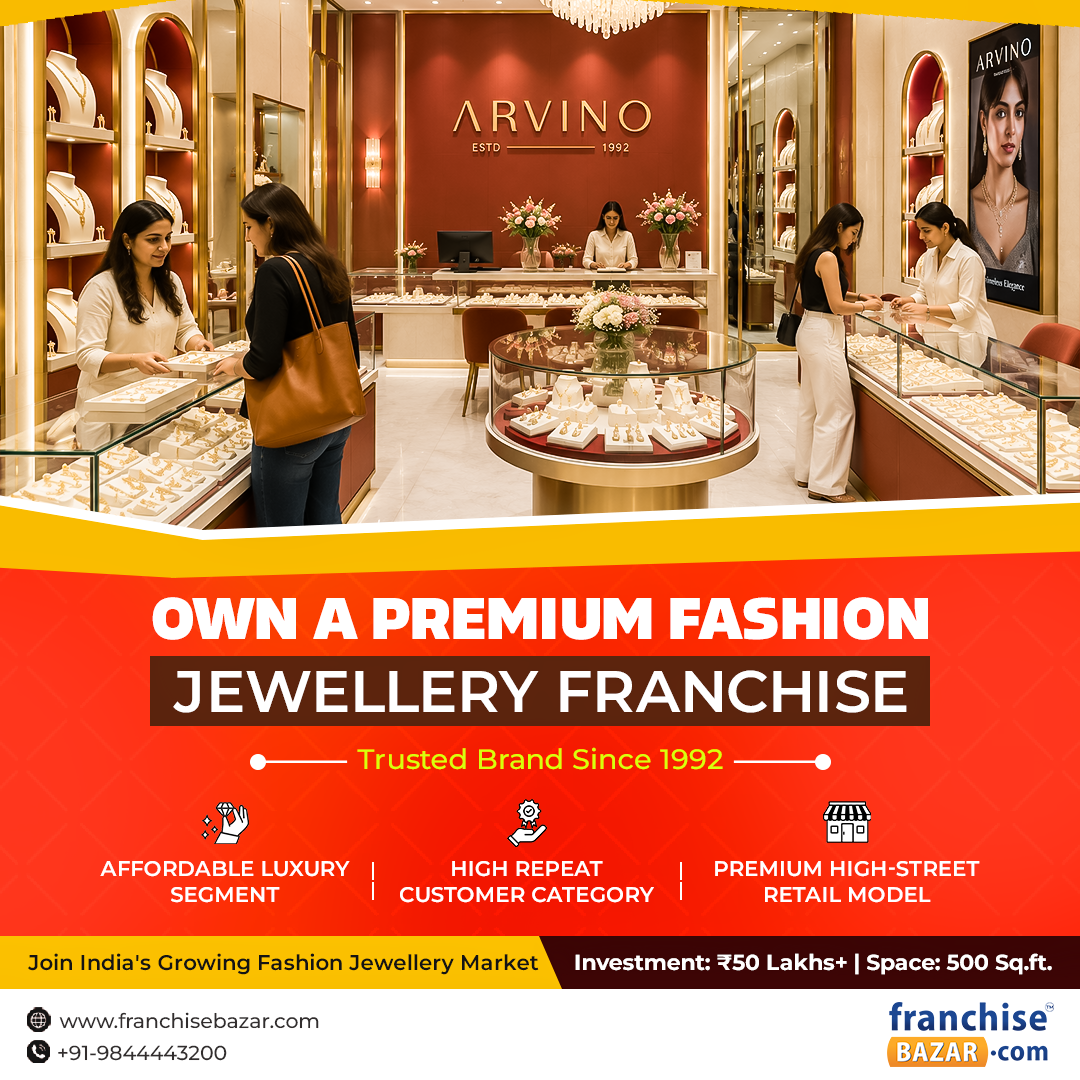 FranchiseBAZAR.com Facebook ad: Own a Premium Jewellery Store