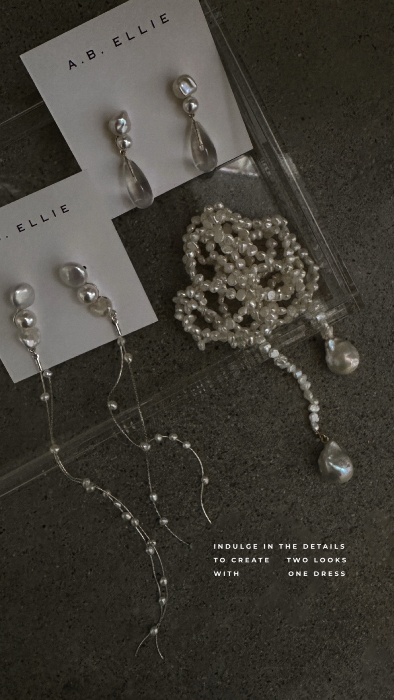 a.b. Ellie Facebook ad: Shop All Bridal Jewelry & Wedding Accesories