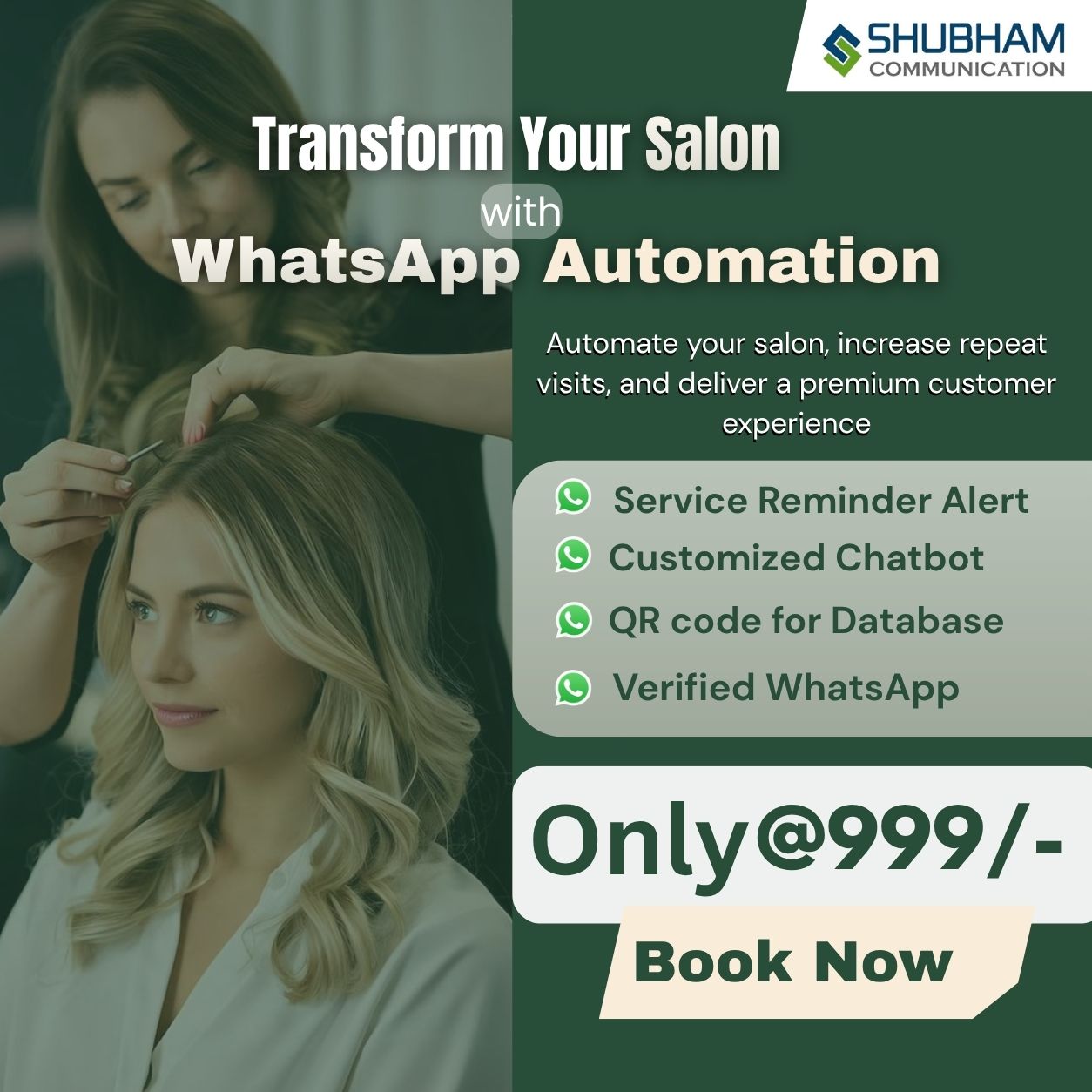 Shubham communication Facebook ad: Get More Repeat Customers