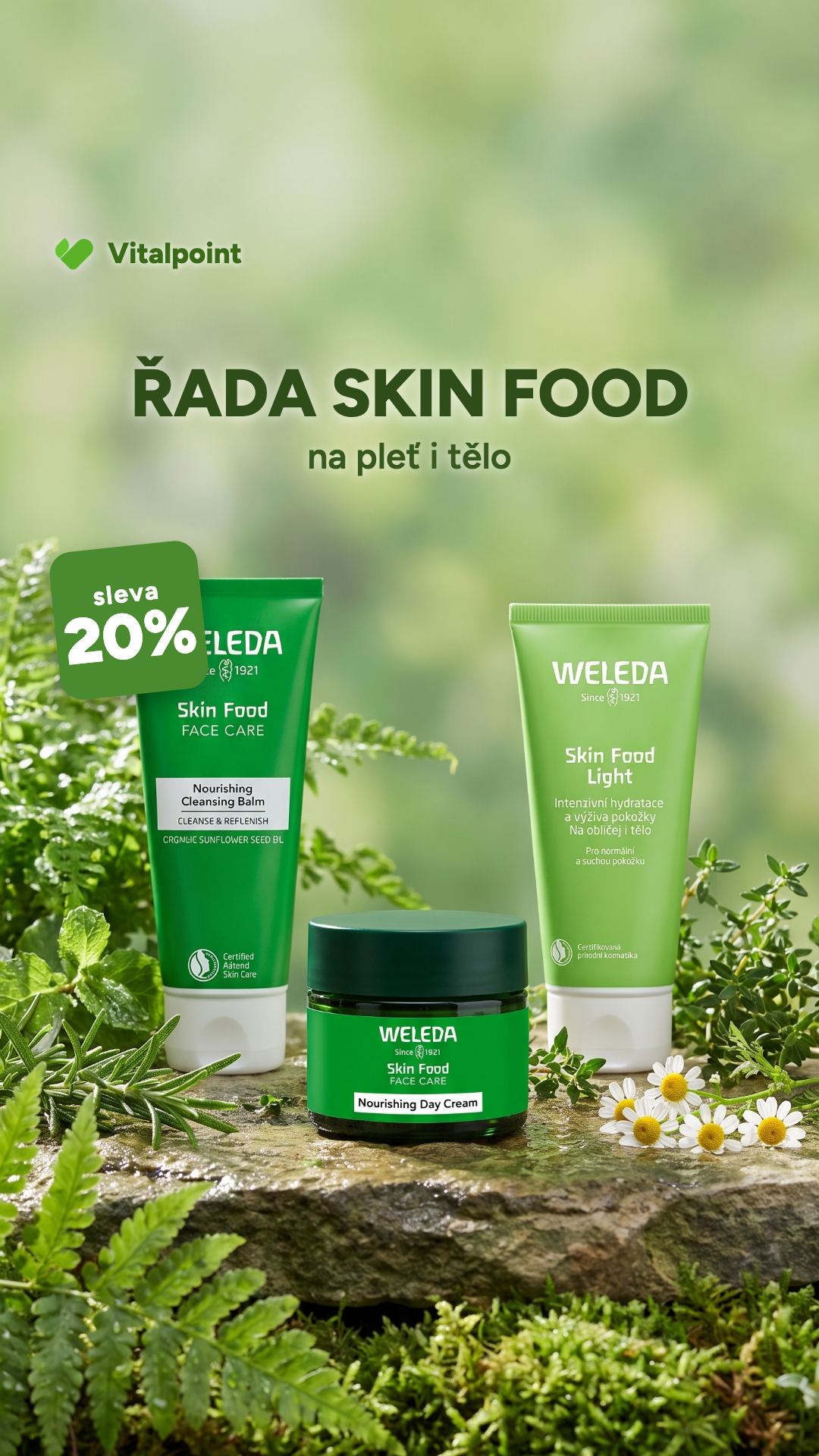 Vitalpoint Rodinná lékárna Facebook ad