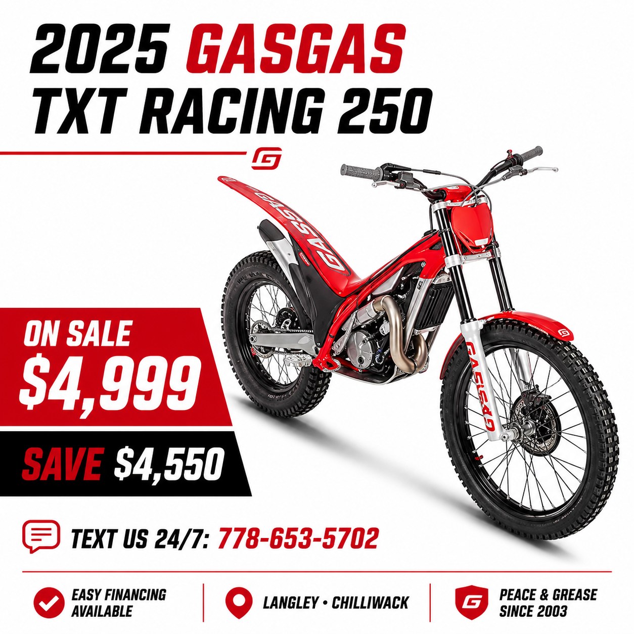 International Motorsports Motorcycle Company Facebook ad