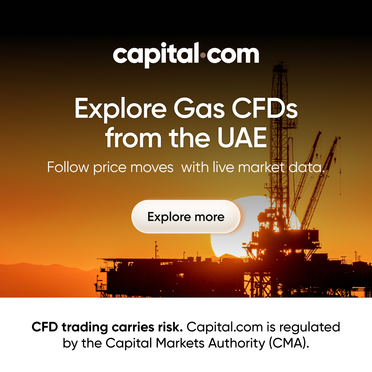 Capital.com.MENA Facebook ad