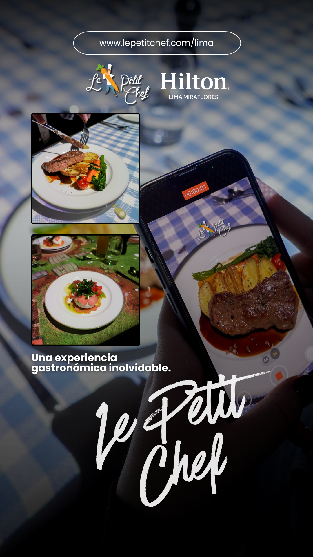 Le Petit Chef Facebook ad