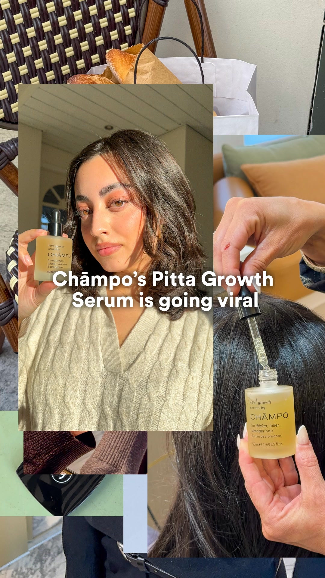 Chāmpo Haircare Facebook ad from Aug 25, 2026