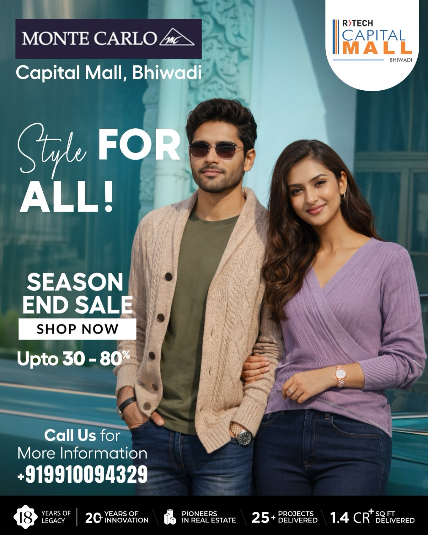 R-Tech Capital Mall, Bhiwadi Facebook ad