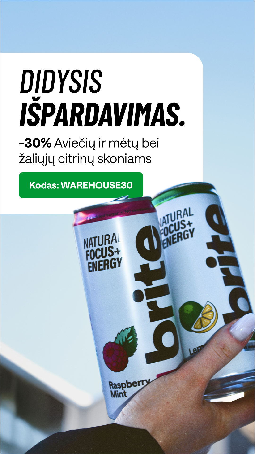 Brite Facebook ad
