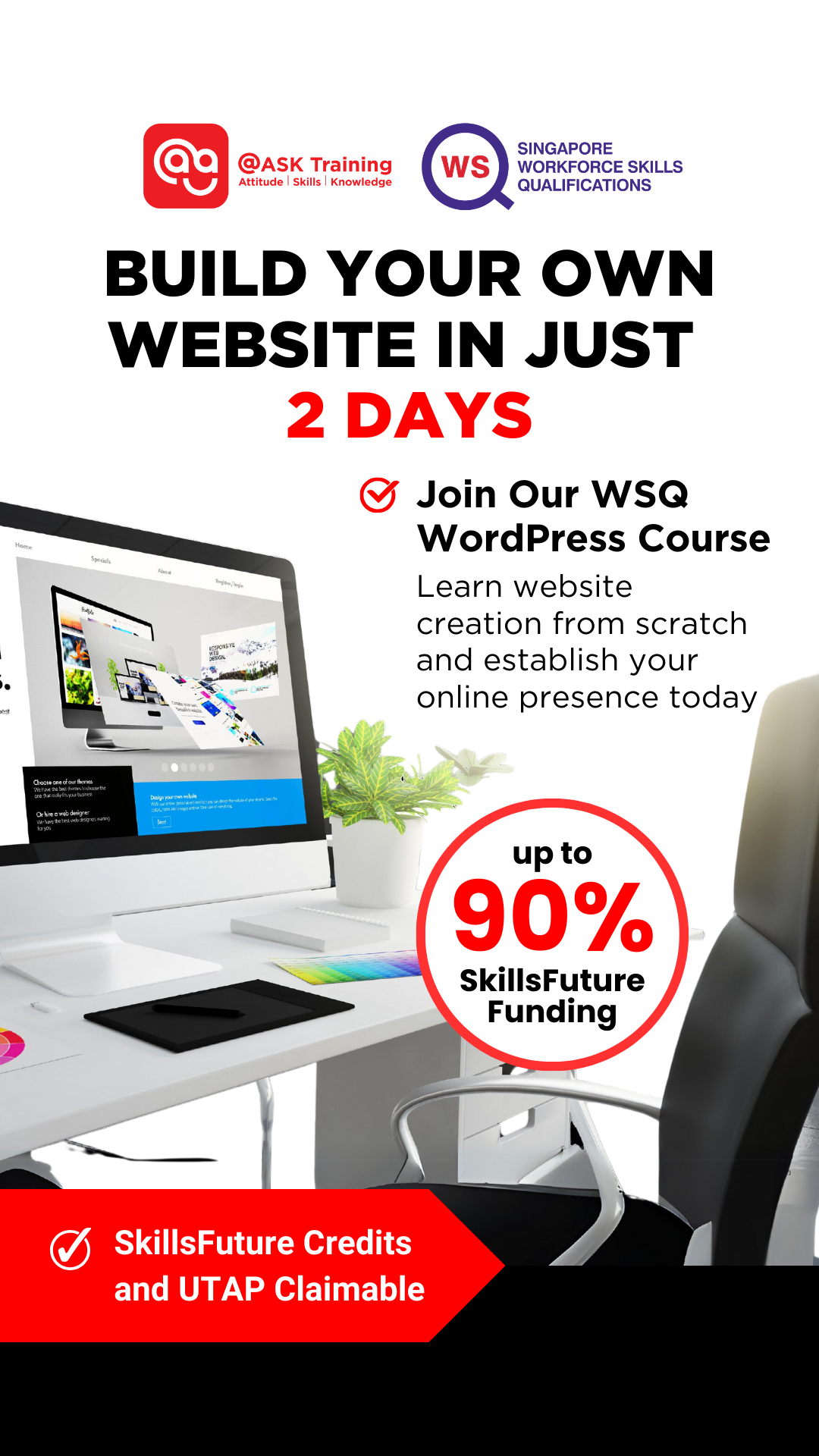 ASK Training Facebook ad