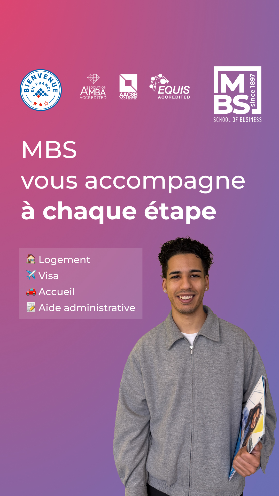 MBS School of Business Facebook ad