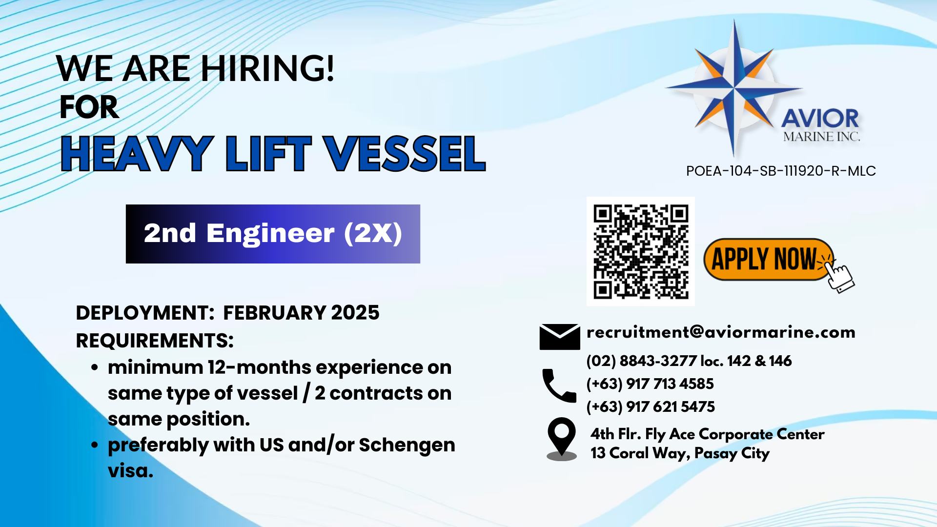 Avior Marine Inc Facebook ad
