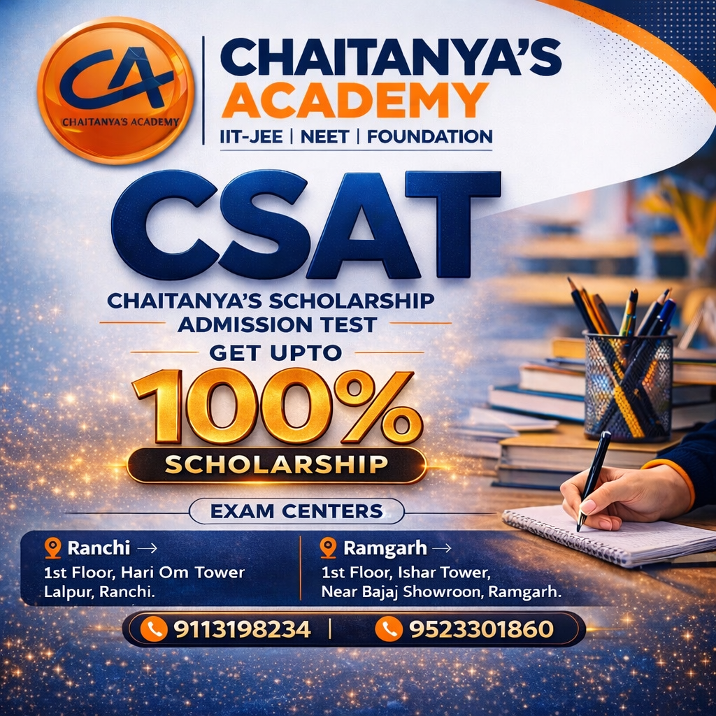 Chaitanya's Academy Facebook ad