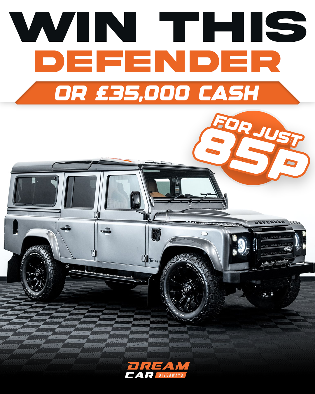 Dream Car Giveaways Facebook ad