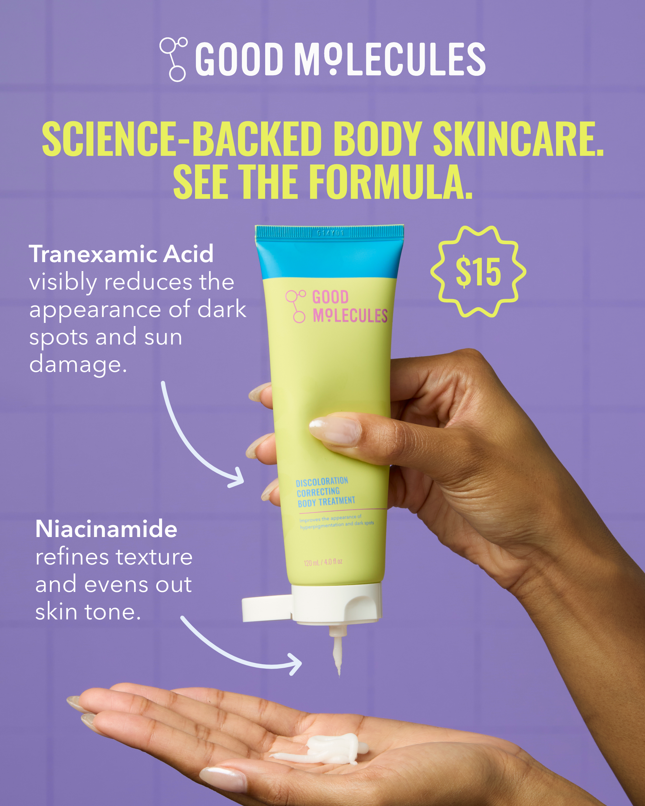 Good Molecules Facebook ad