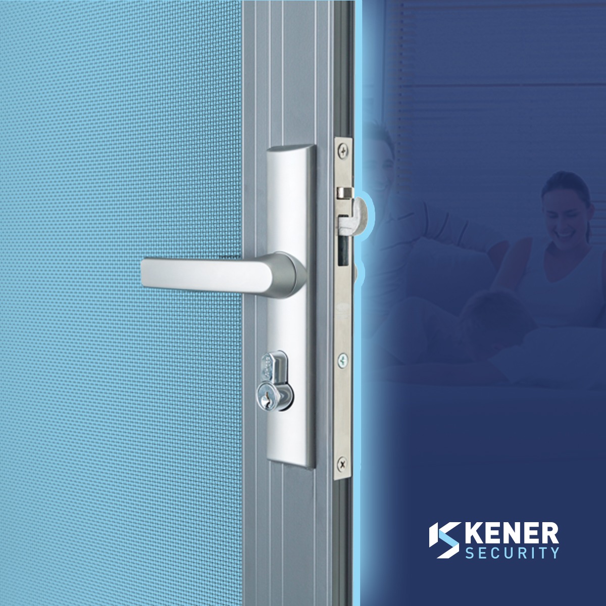 Kener Security Facebook ad: Peace Of Mind For Your Family