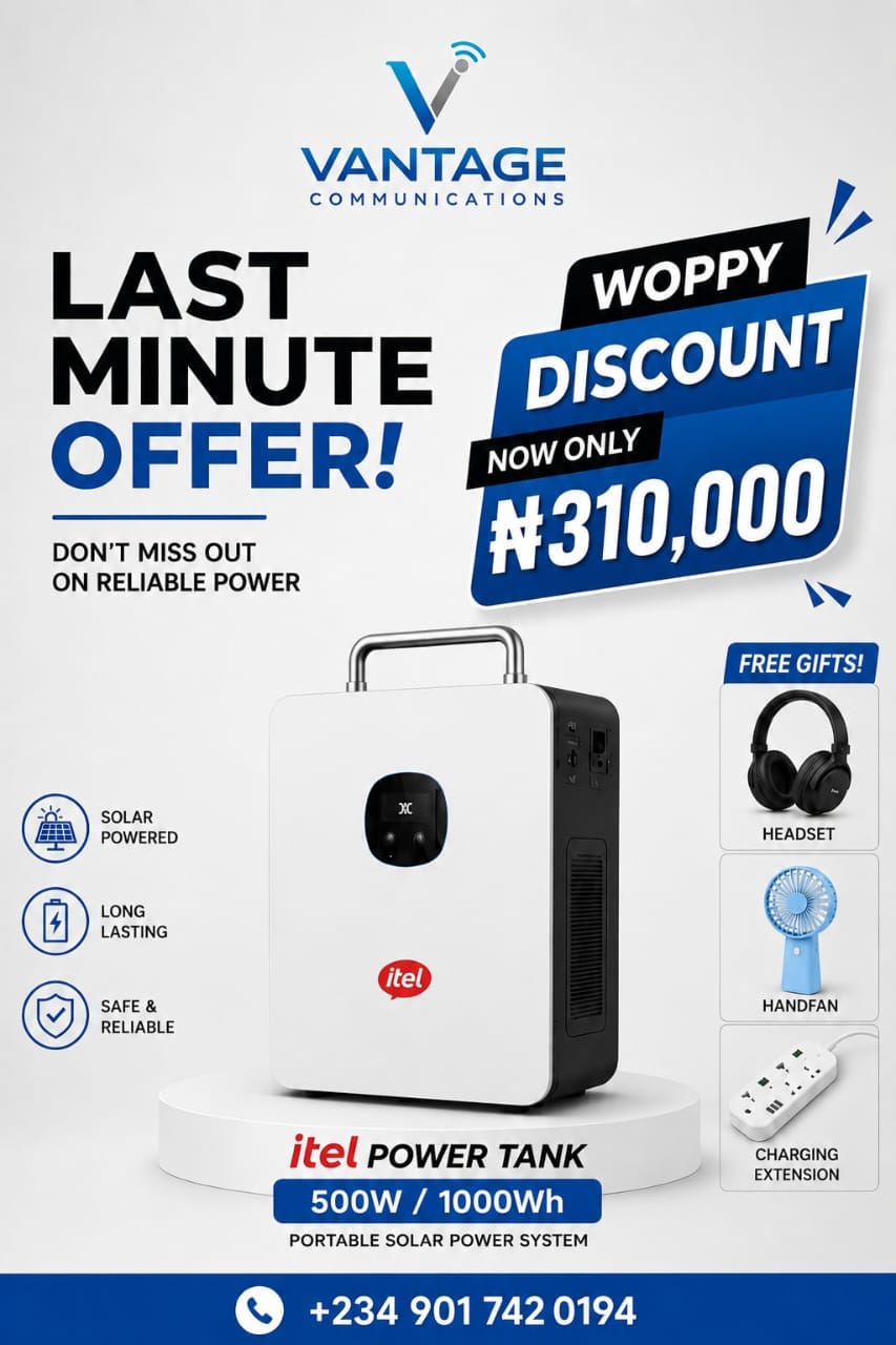 Vantage POWER Facebook ad: PROMO X FREE GIFT included