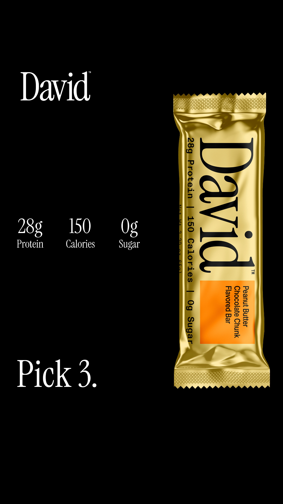 David Protein Facebook ad