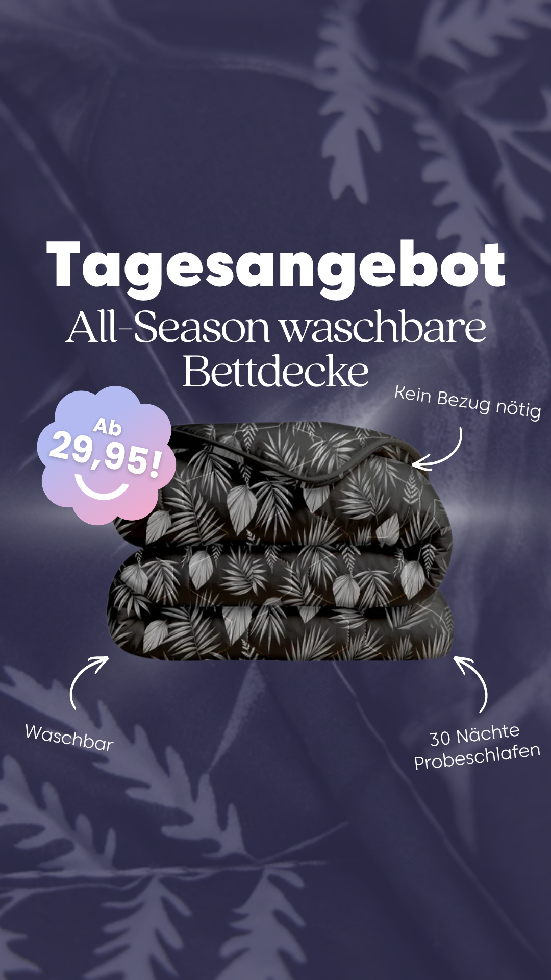 Thehappybed.de Facebook ad