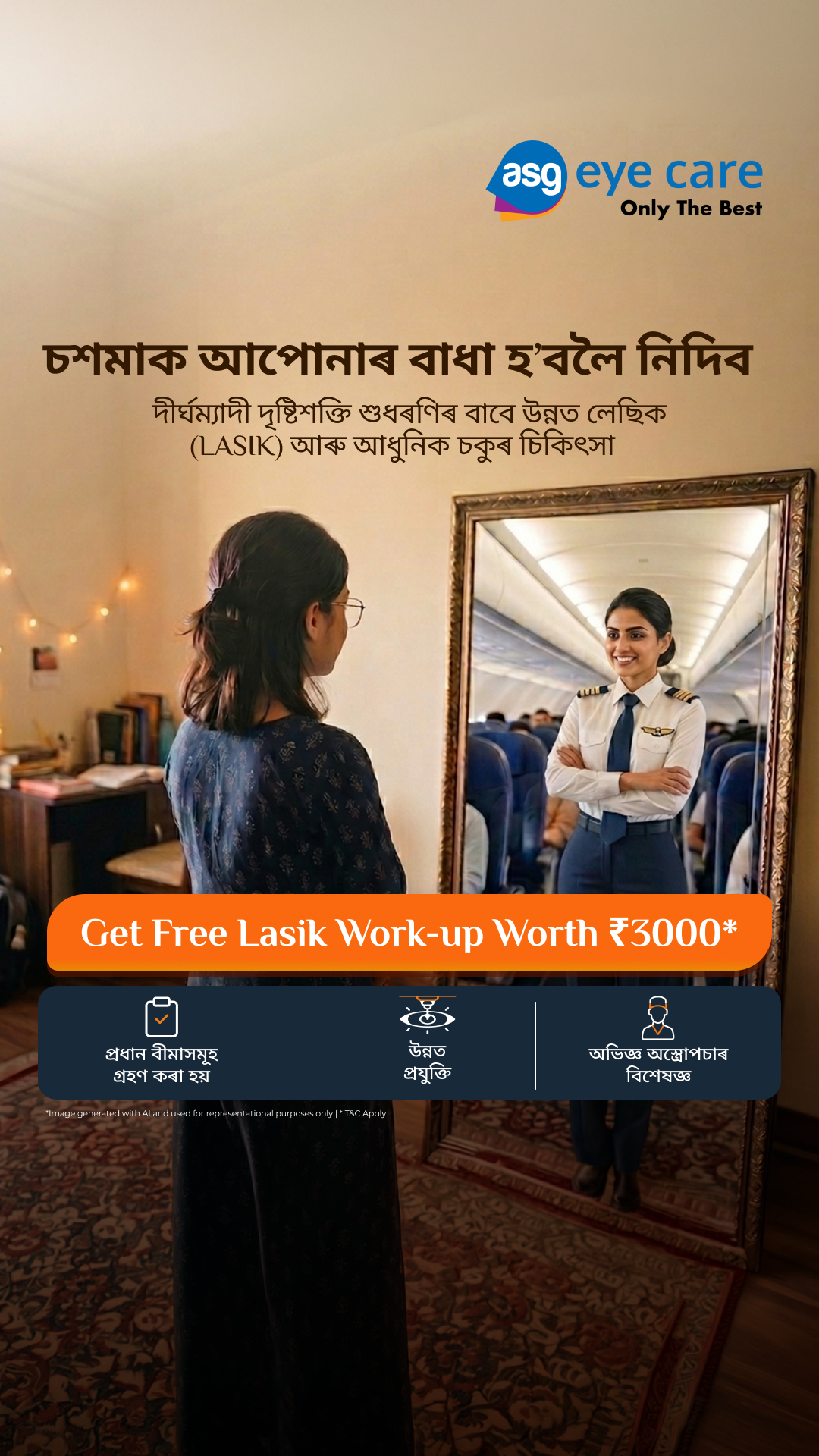 ASG Eye Hospital Facebook ad