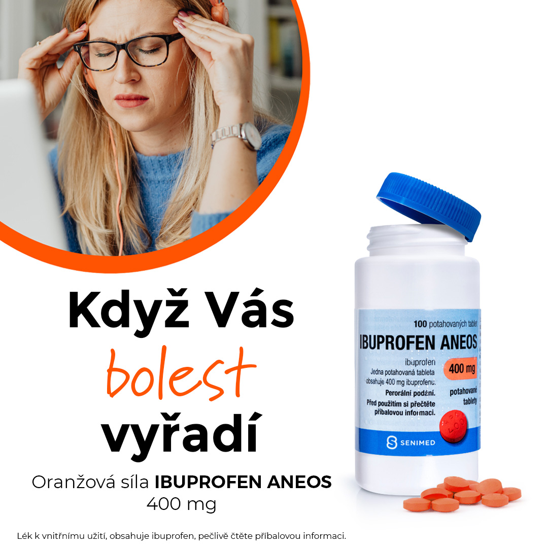 SENIMED Lékárna Facebook ad: Rychlá úleva od bolesti a zánětu