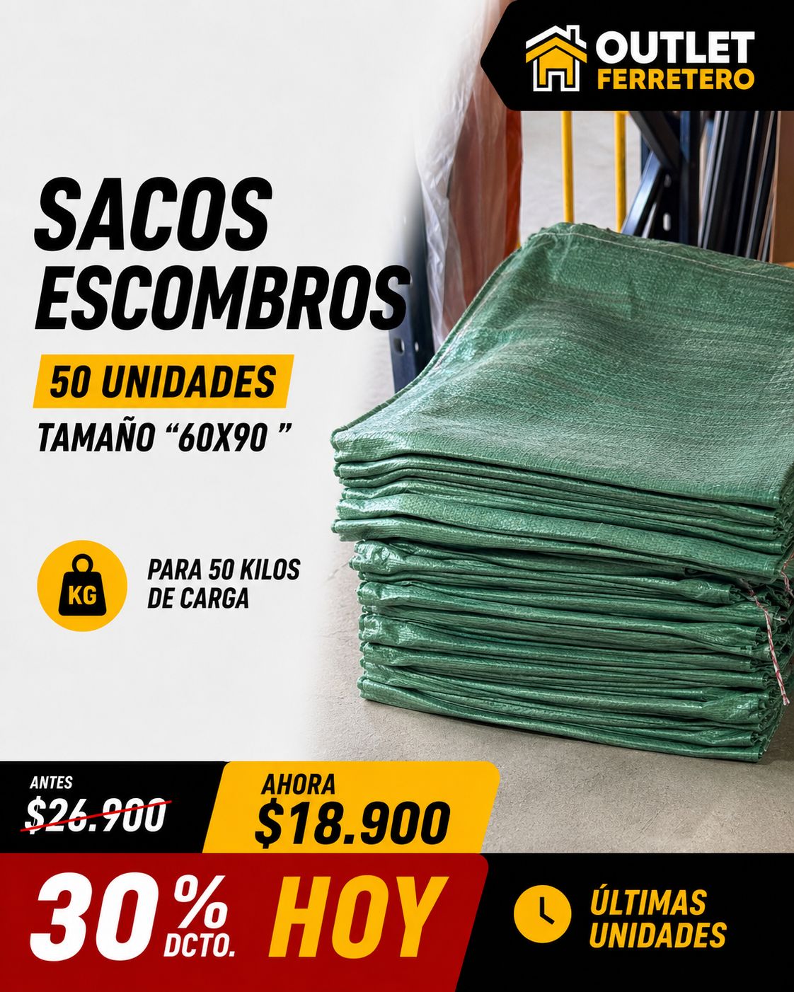 Outlet Ferretero Facebook ad: Oferta Imperdible