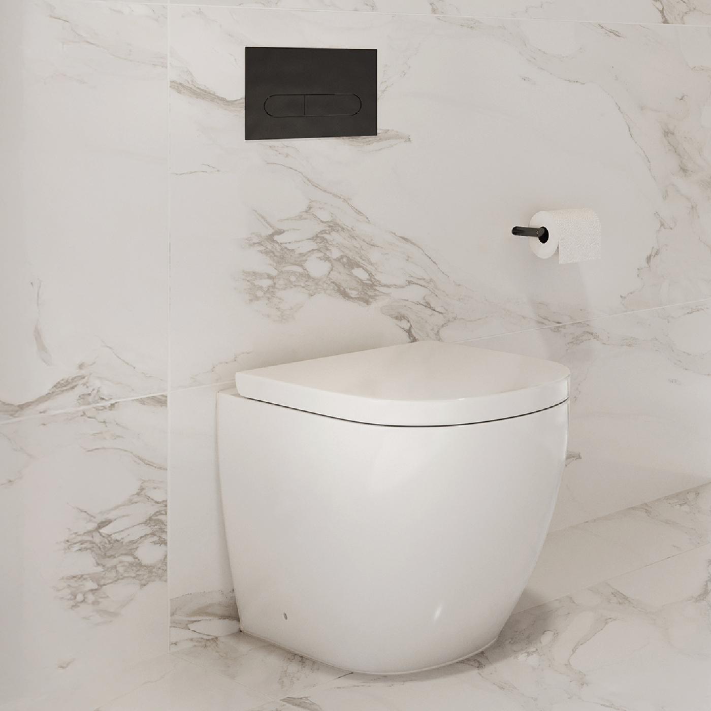 Highgrove Bathrooms Facebook ad: Toilets are the practical fundamental of every bathroom…