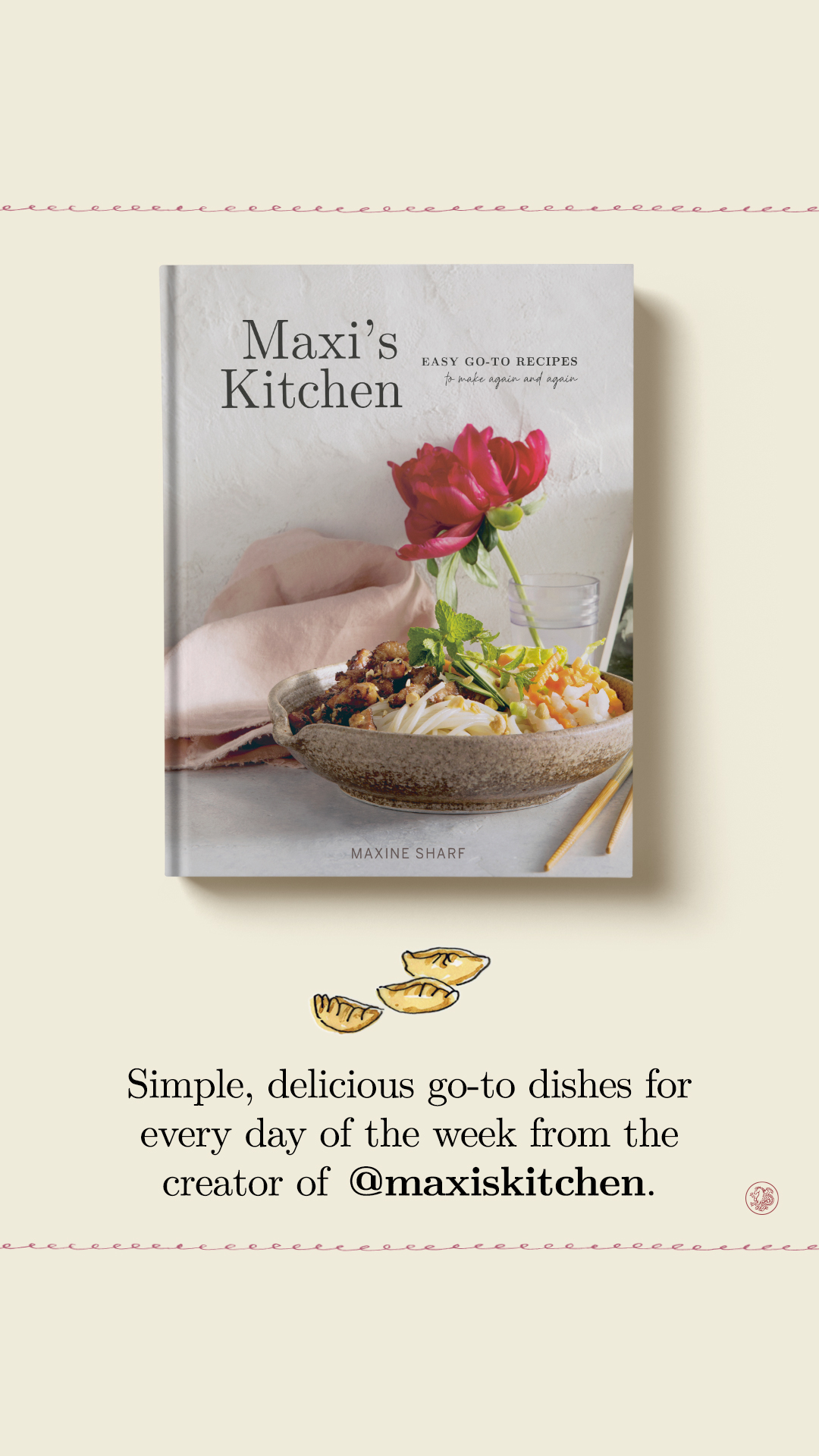 Clarkson Potter Facebook ad: Simple, delicious go-to dishes for every day of…