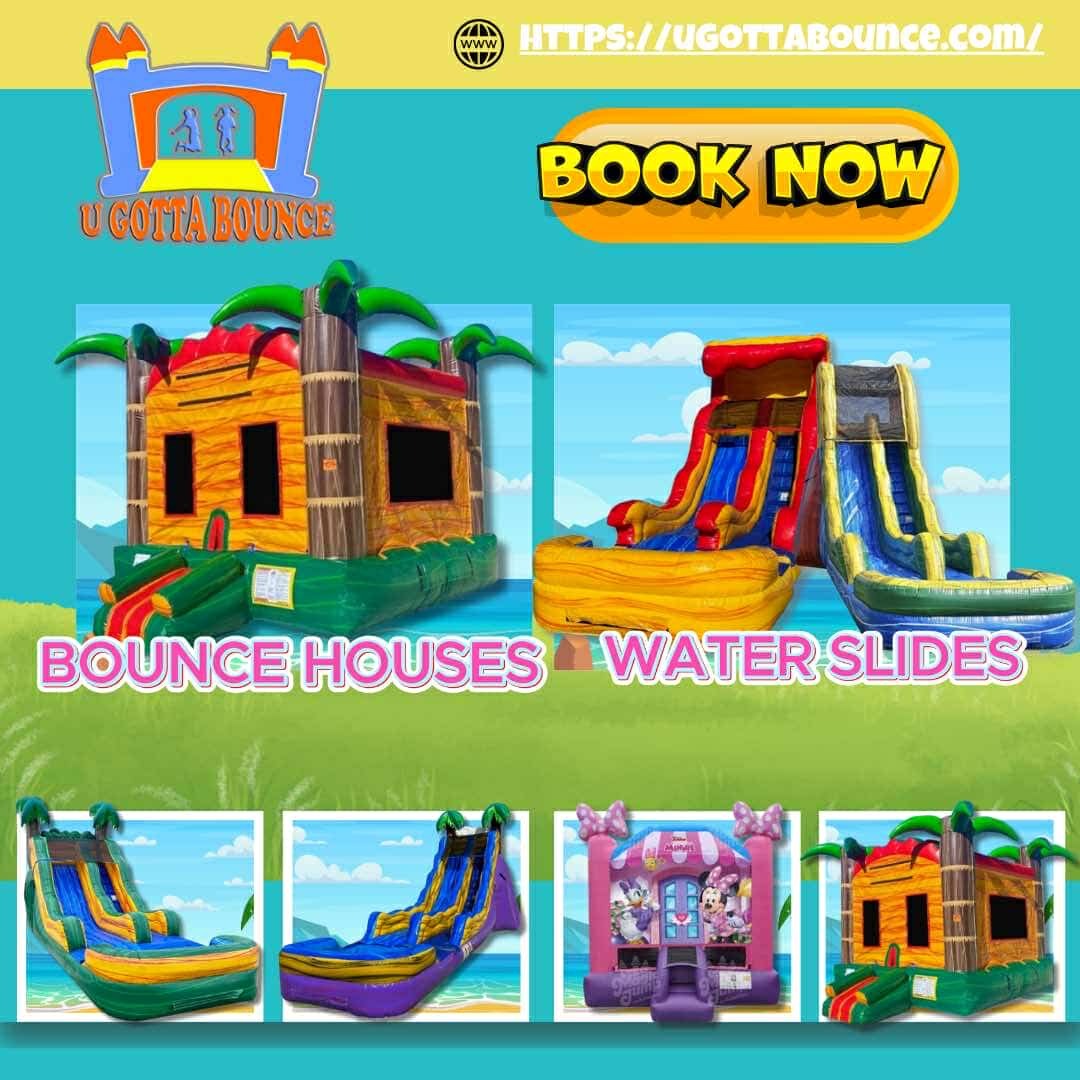 U Gotta Bounce Facebook ad: Excellent Party Rental Service from a Great Company!