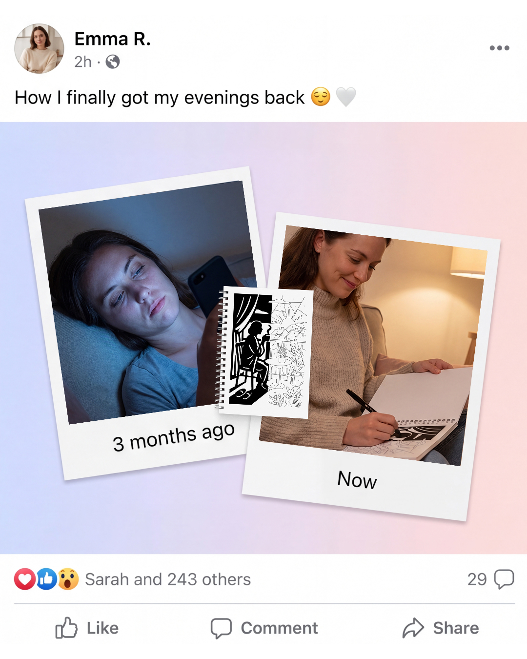 Still&Slow Facebook ad