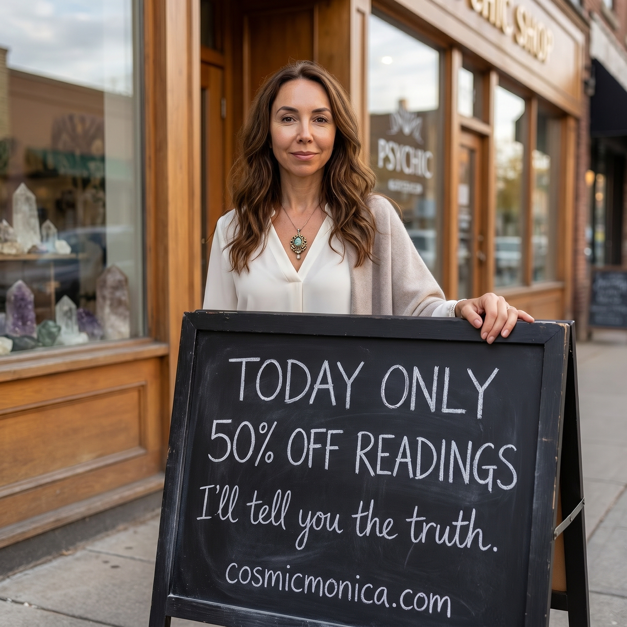 CosmicMonica Facebook ad