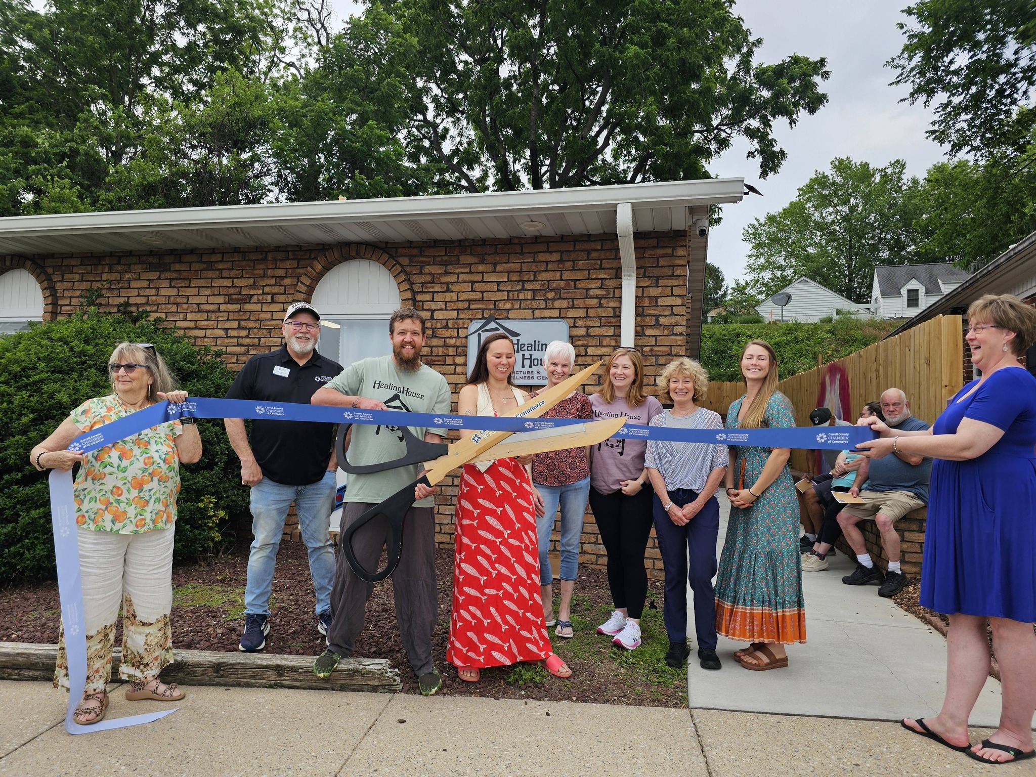 Carroll County Chamber of Commerce Facebook ad: Congratulations to the Healing House on your Grand…