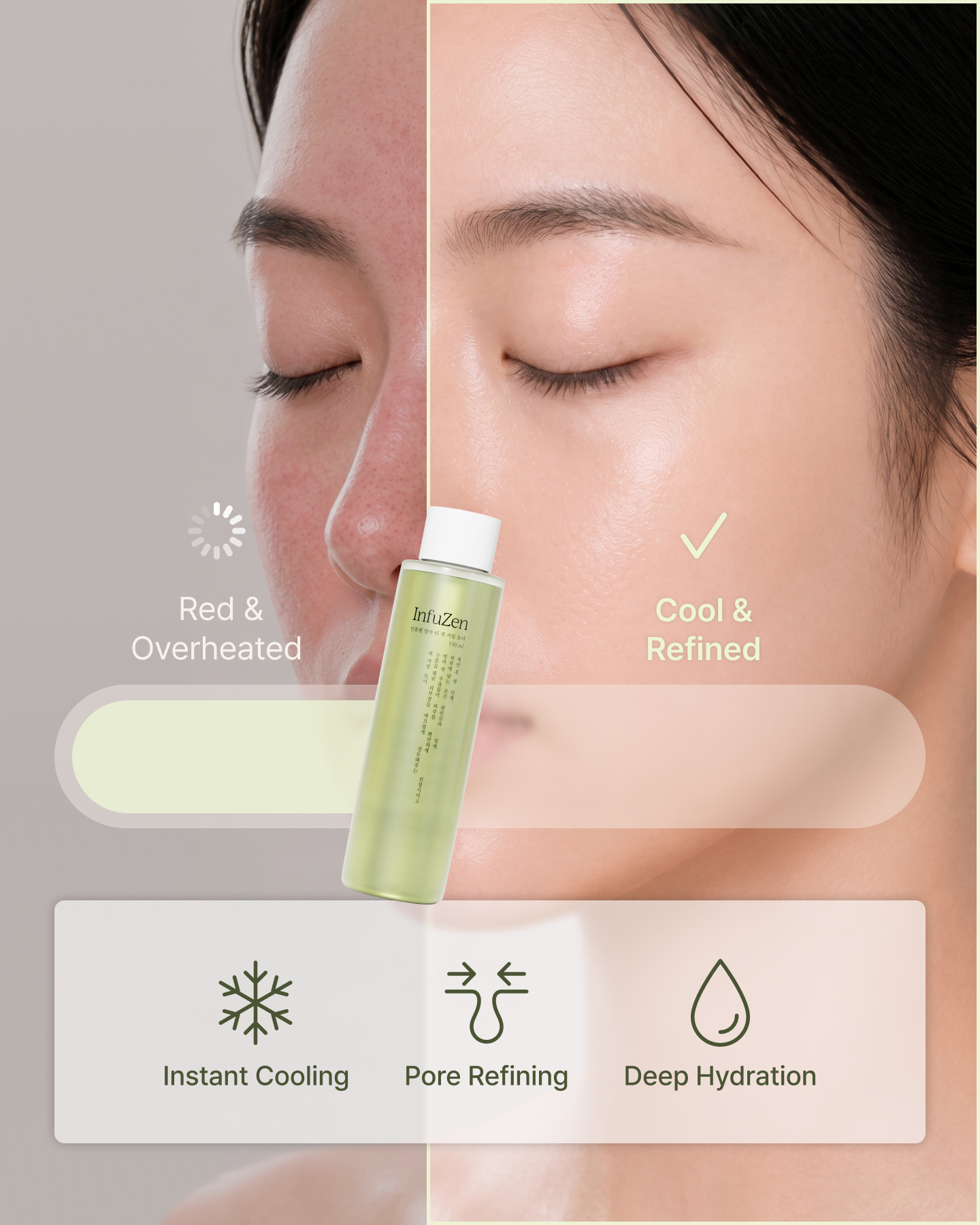 InfuZen Facebook ad: Your Skin’s Chill-Out Moment