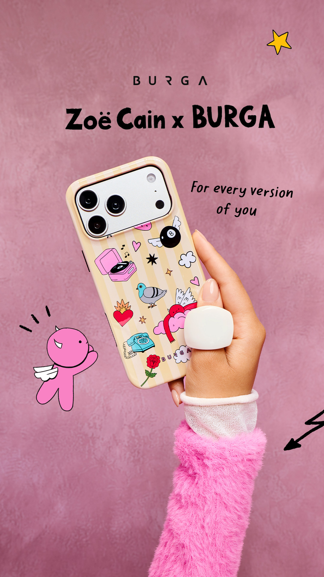 BURGA Facebook ad
