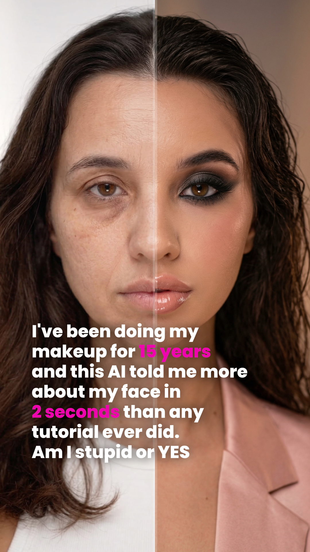 Beauty Transformation Program Facebook ad