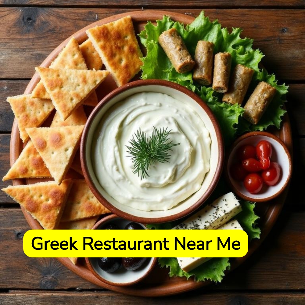 Preckens Alpha Facebook ad: Greek Restaurant Near Me.