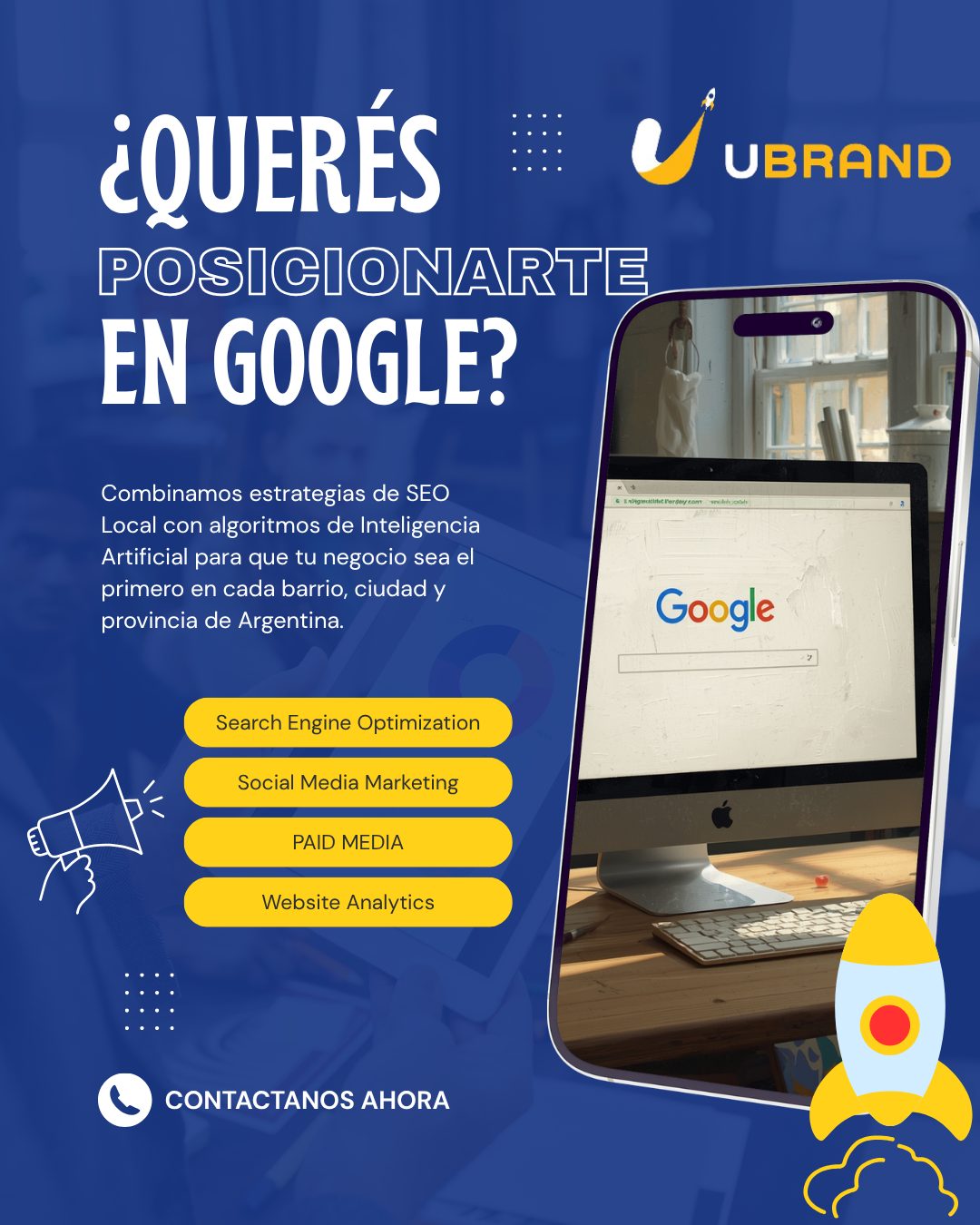 Ubrand Marketing Facebook ad from Apr 16, 2026