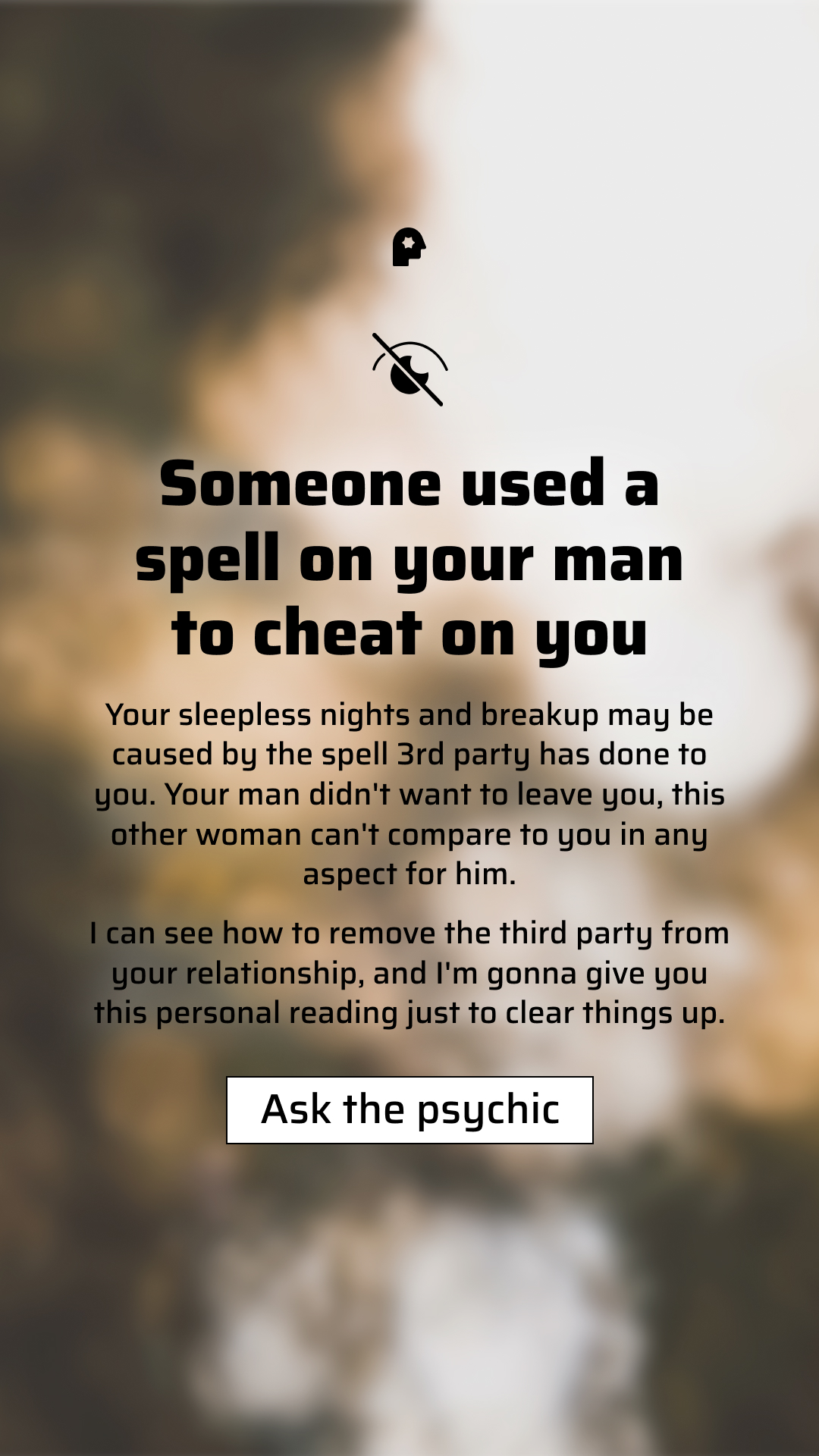 Your Relationship Advisor Facebook ad