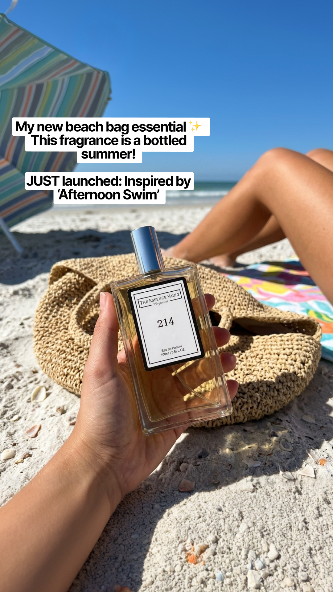 The Essence Vault Facebook ad