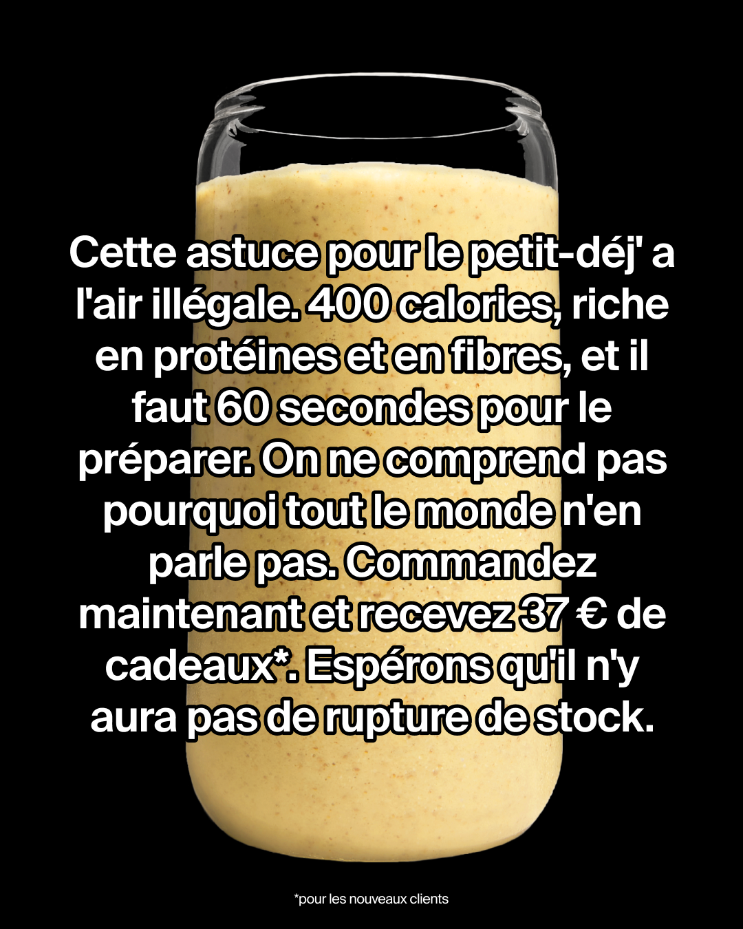 Huel Facebook ad