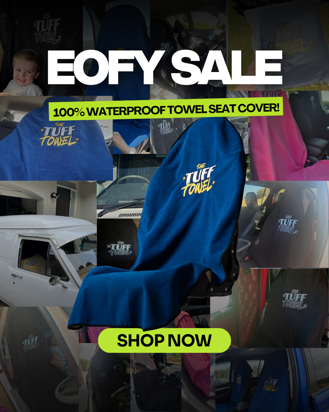 The Tuff Towel Facebook ad
