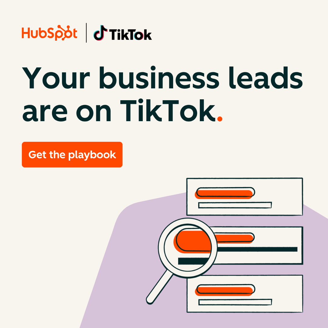 HubSpot Facebook ad