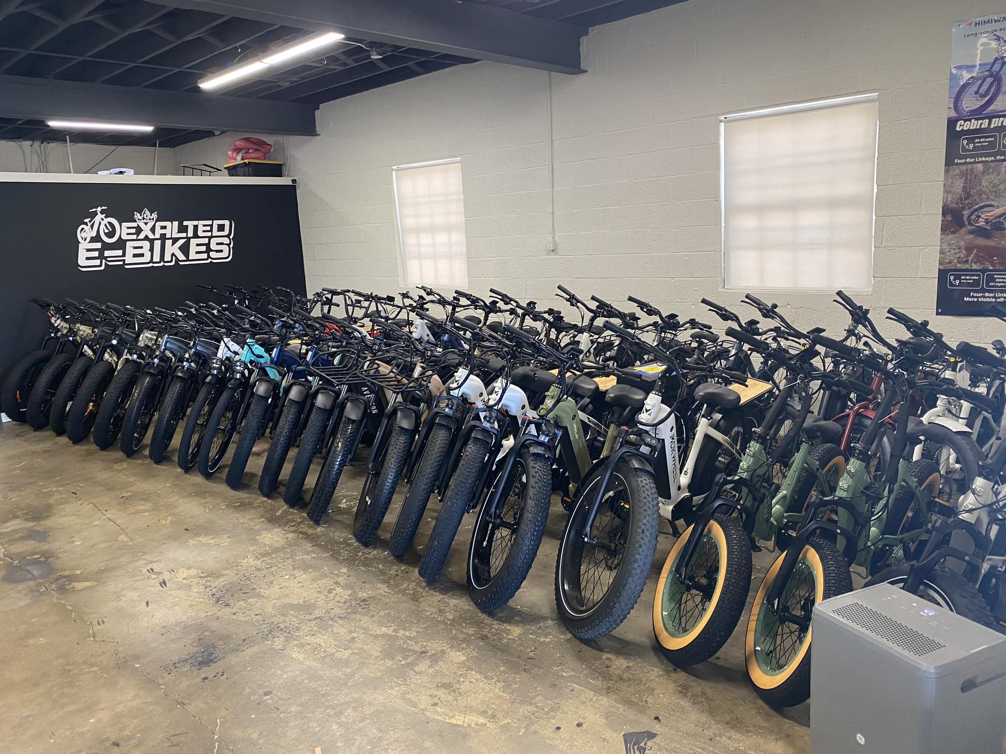 Exalted E-Bikes Facebook ad: Visit Our Store Now & Get Exciting Offers!