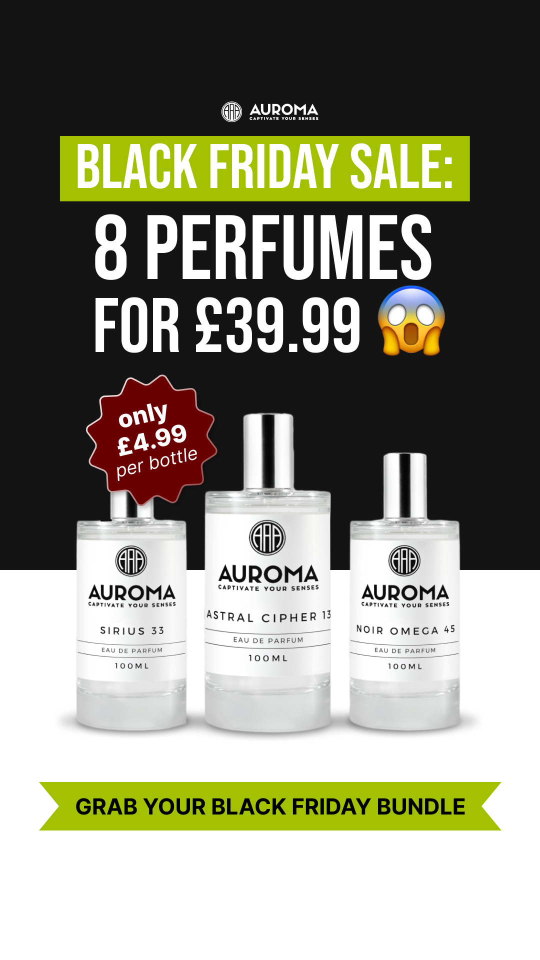 Auroma Fragrances Facebook ad
