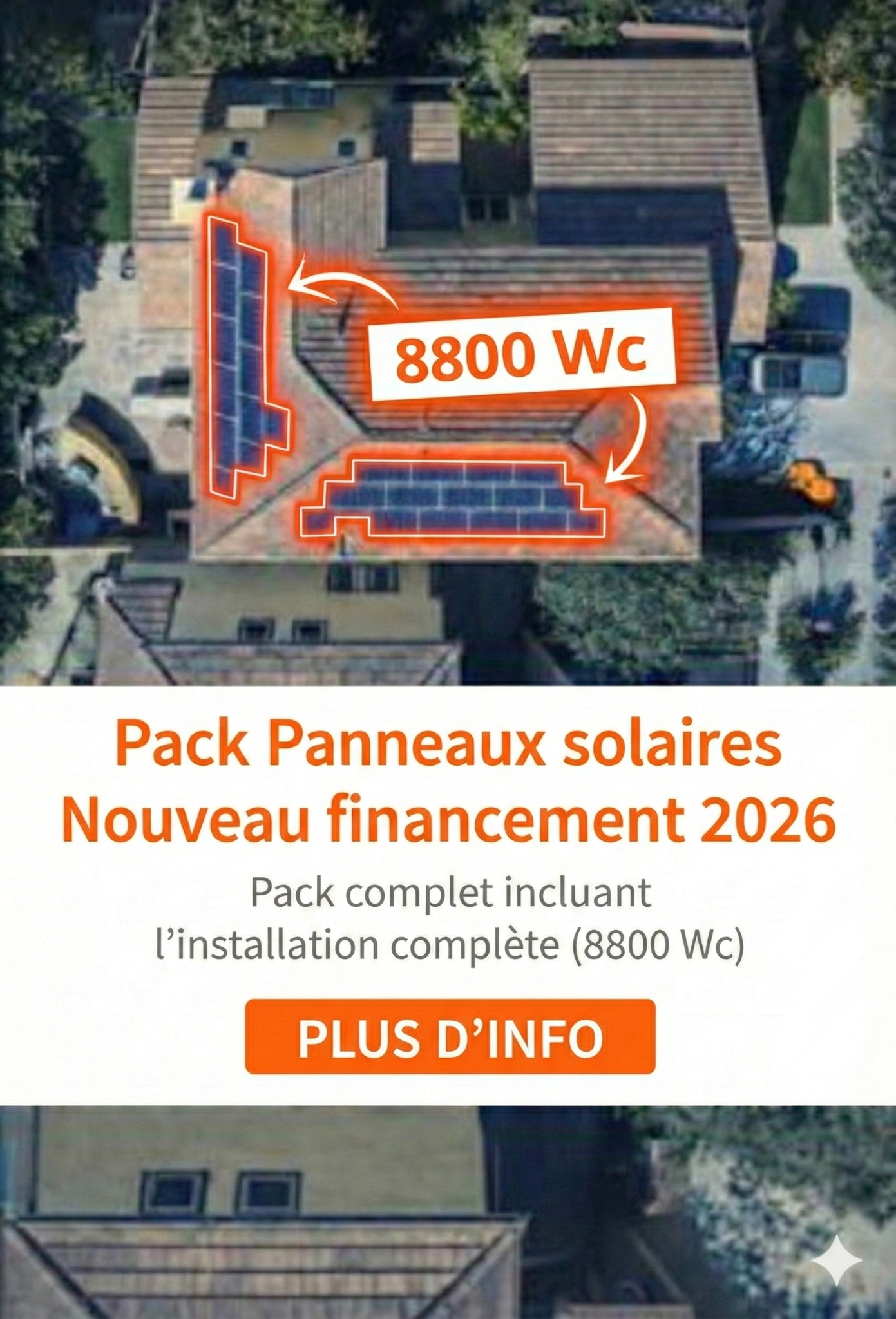 EcologicHome Facebook ad: Nouveau Financement Solaire 2026