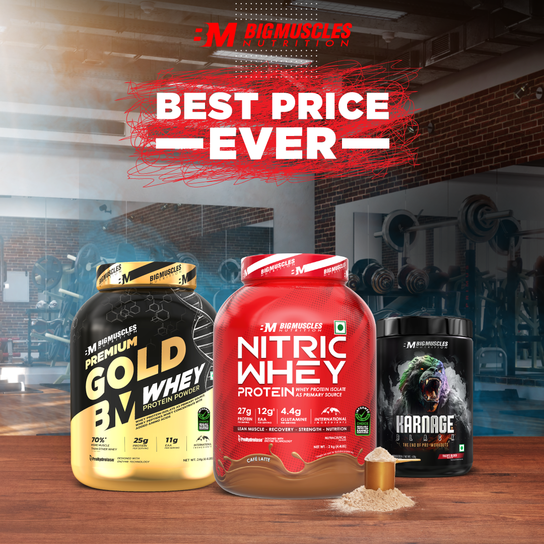 BigMuscles Nutrition Facebook ad