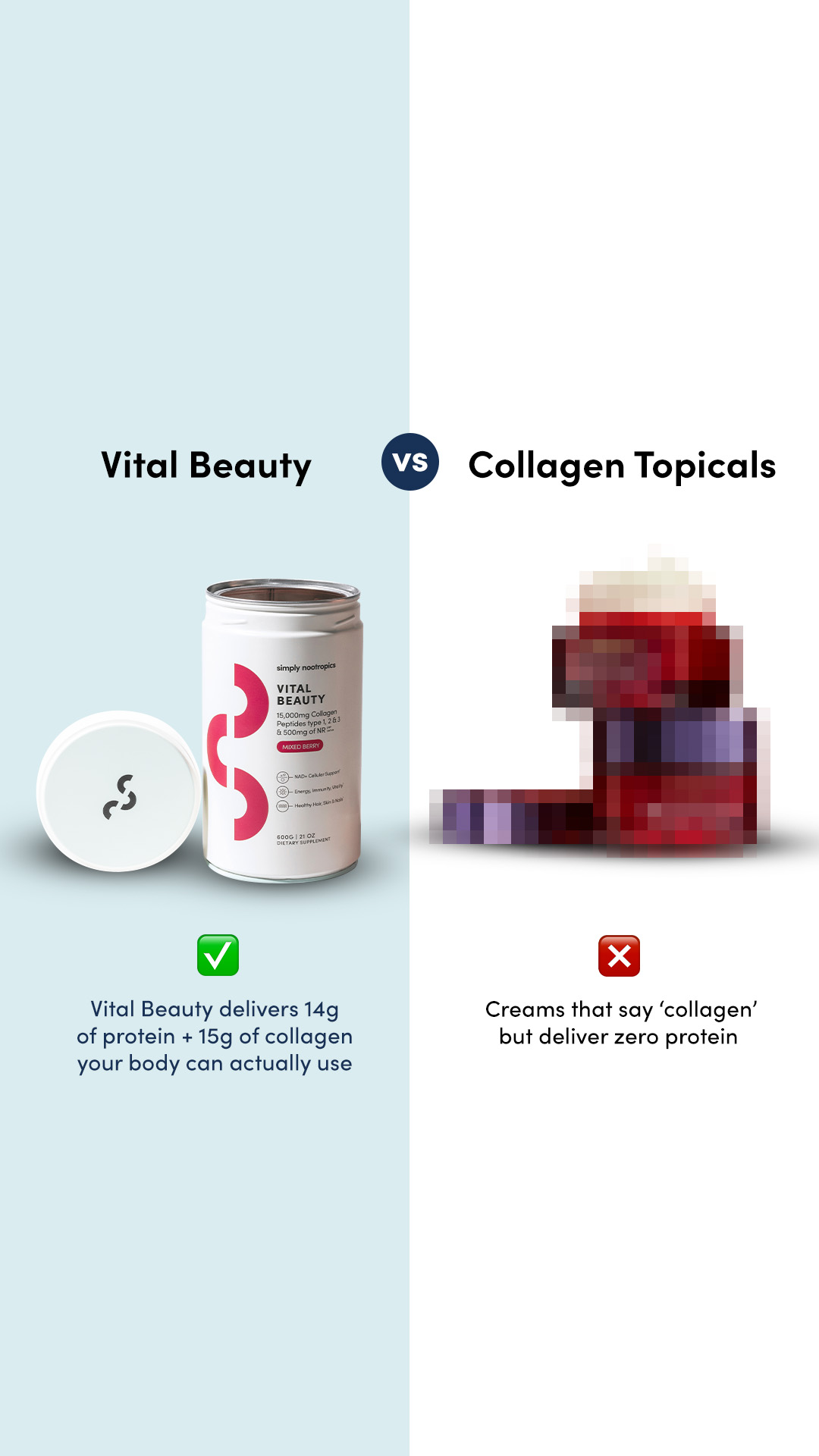 Simply Nootropics Facebook ad