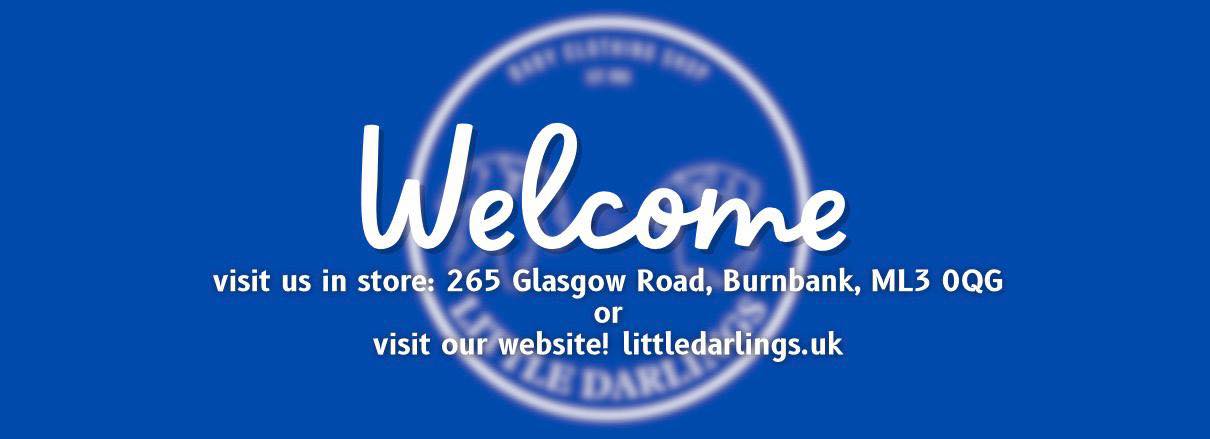 Littledarlings Facebook ad: Designer baby & children’s clothing boutique.
