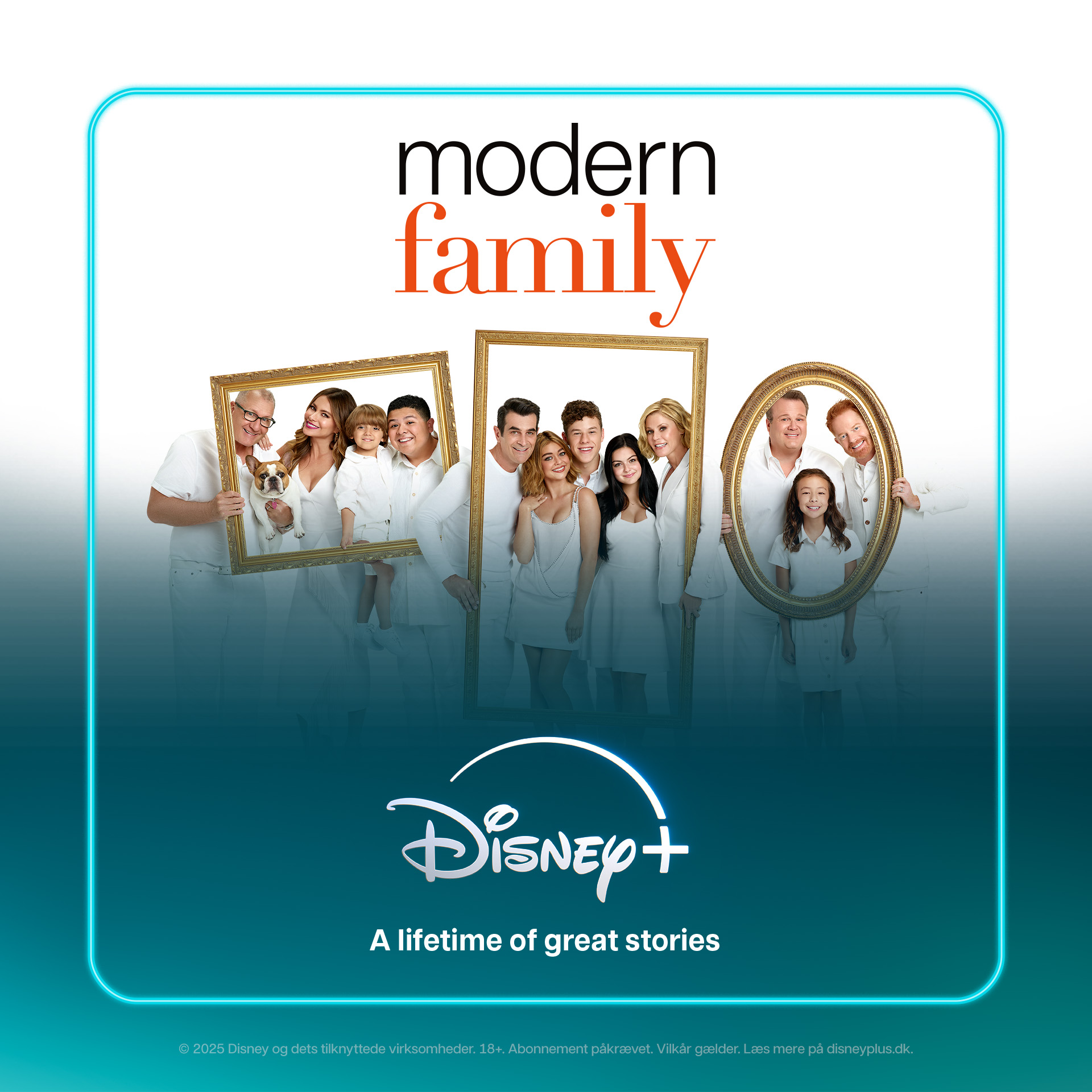 Disney+ Facebook ad: Storfilm, helt nye originalserier og live sport …