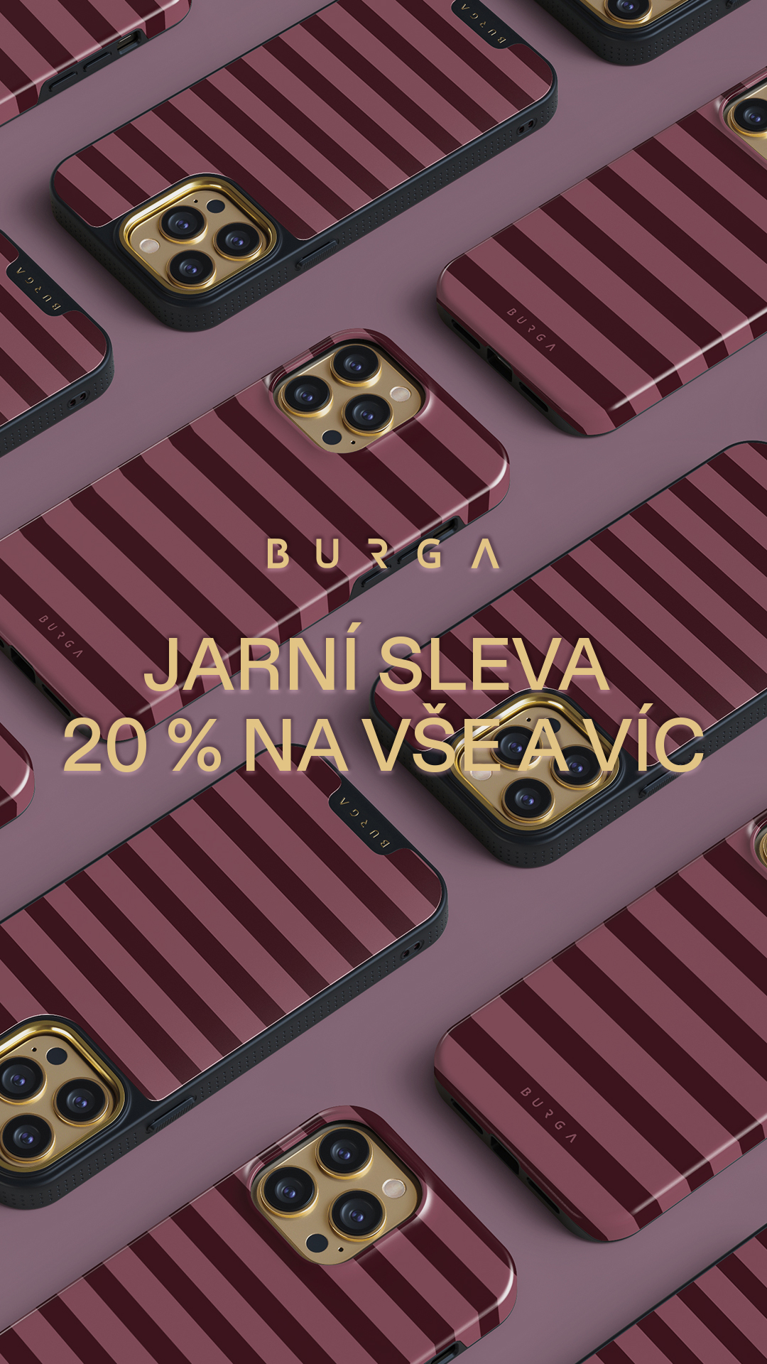 BURGA Czech Facebook ad