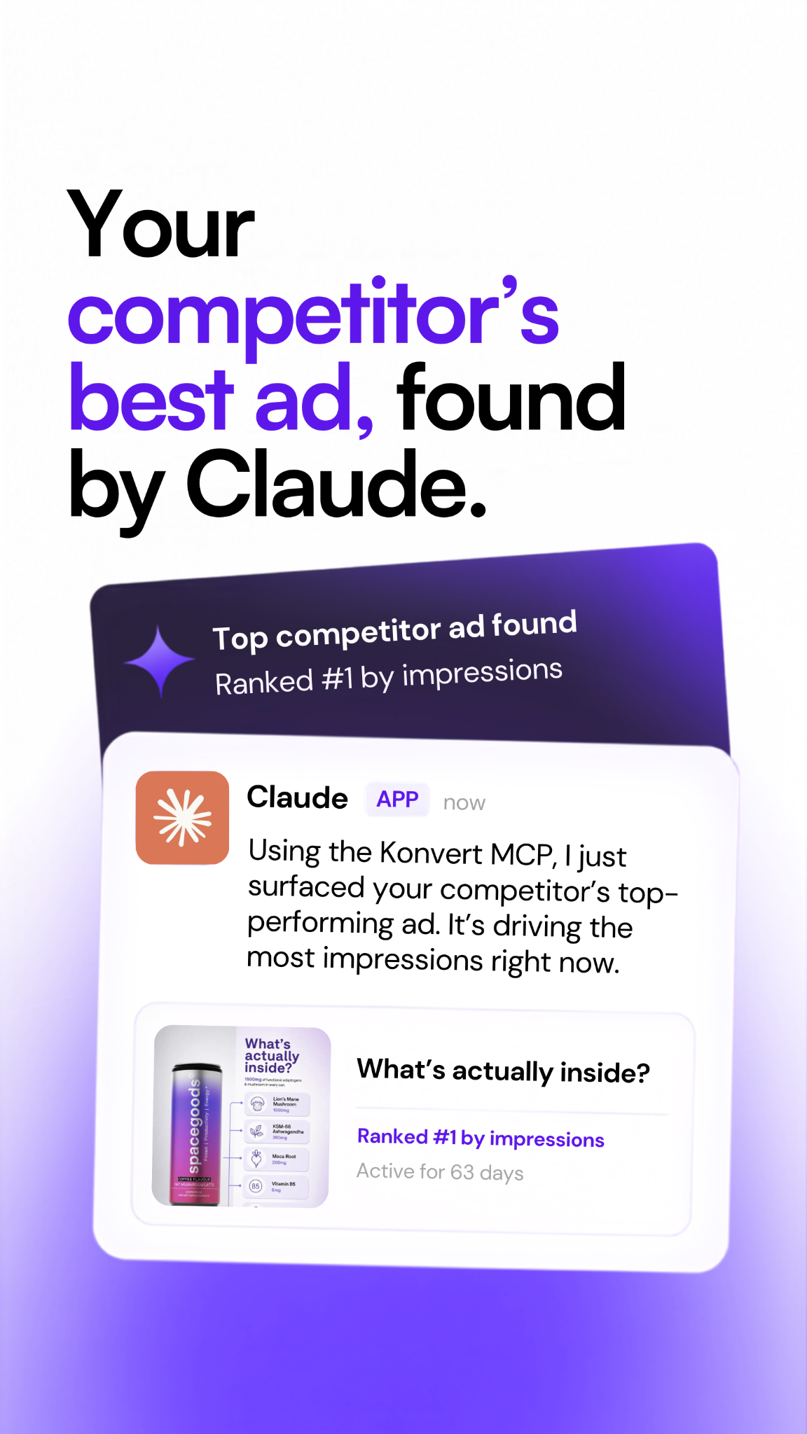 Konvert Facebook ad